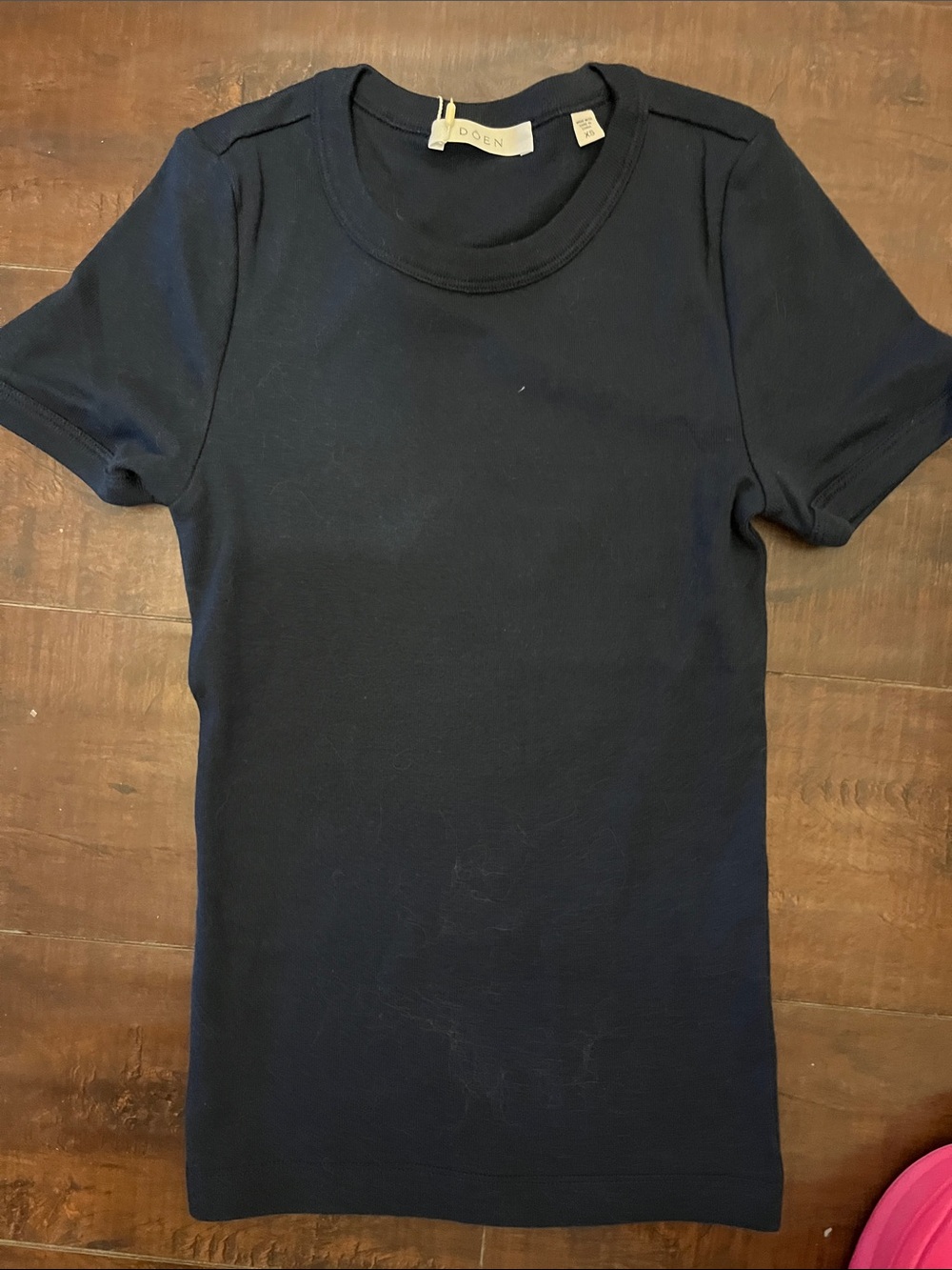 DOEN Vivi Tee in Navy - NWT